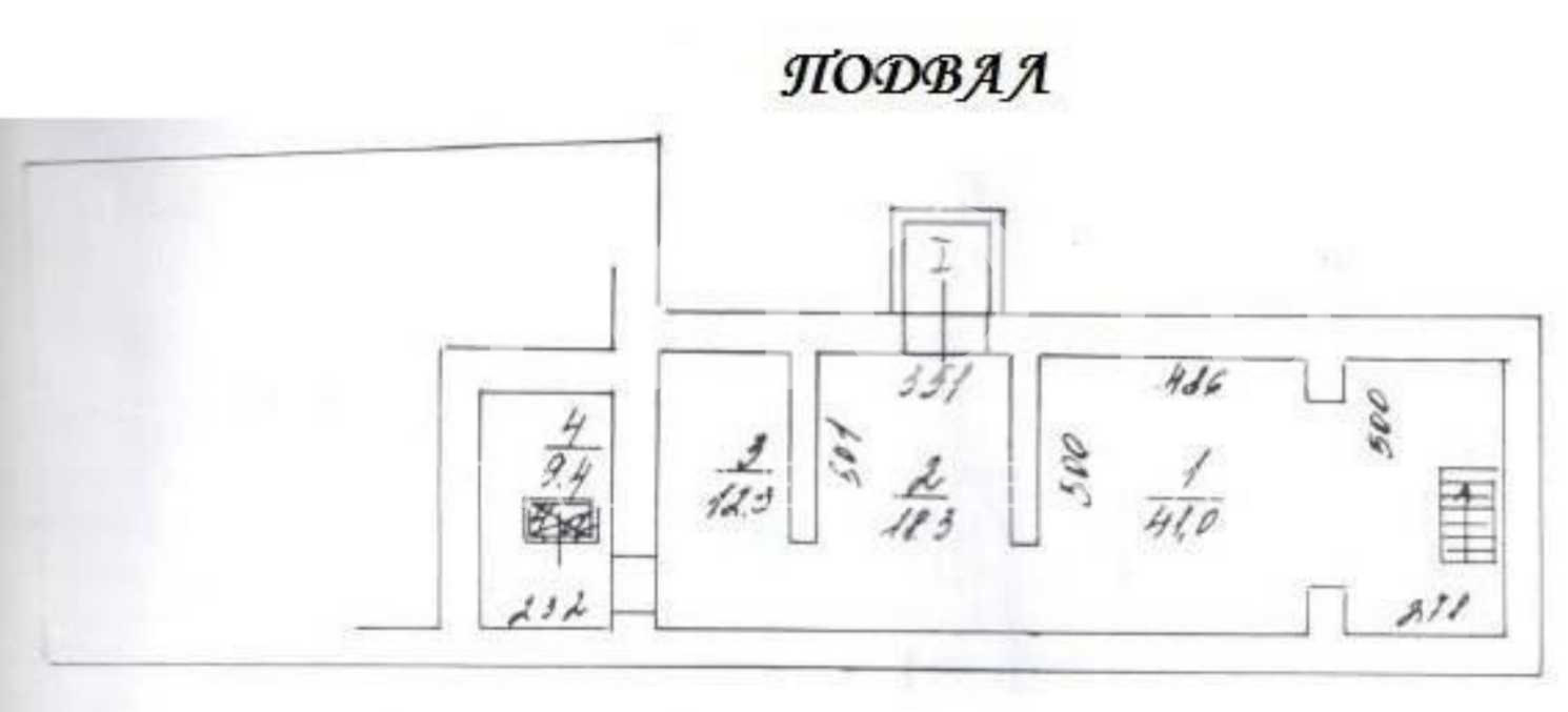 Планировка офиса 375.9 м², 1 этаж, Особняк «г Москва, Станиславского ул., 6, стр. 2»